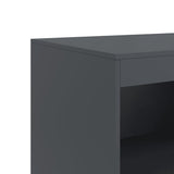 Sideboard Anthracite 67x39x107 cm Steel 841669