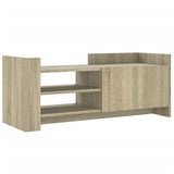 TV Cabinet Sonoma Oak 100x35x40 cm Engineered Wood 848376