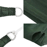 311483 Sunshade Sail 160 g/m Dark Green 5x6x6 m HDPE