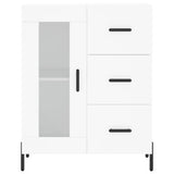 Highboard White 69.5x34x180 cm Engineered Wood 3198601