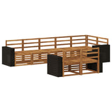 Sofa Sets Solid Acacia Wood 3384510