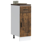 Kitchen Base Cabinet Porto Smoked Oak Engineered Wood 853942