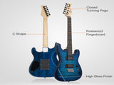 GST Stylish H-H Pickup Tiger Stripe Electric Kit with 20W AMP Bag 45095045