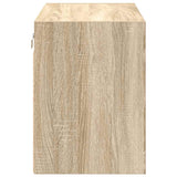 Garage Wall Cabinet Sonoma Oak Engineered Wood 860647