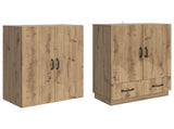 Cabinet Set 2 pcs Artisan Oak Engineered Wood 3416780