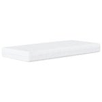 ZNTS Foam Mattress White 90x190 cm Hardness H2 H3 356340