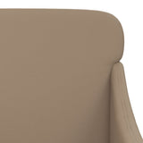 Armchair Cappuccino 63x76x80 cm Faux Leather 351429