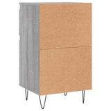 Sideboards 2 pcs Grey Sonoma 40x35x70 cm Engineered Wood 831161