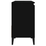 Bathroom Cabinet Black 65x33x60 cm Engineered Wood 819829