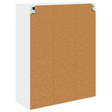 Hanging Cabinet White 80 x 31 x 100 cm Engineered Wood 884362