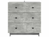 Drawer Cabinet Concrete Grey 66 x 34.5 x 90 cm Engineered Wood 893918