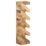 321627 Wine Rack for 5 Bottles Solid Mango Wood