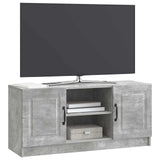 TV Cabinet Concrete Grey 102 x 34.5 x 47 cm Engineered Wood 895848