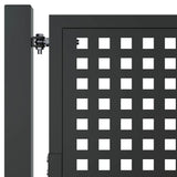 Garden Gate Anthracite 100x175 cm Steel 154563