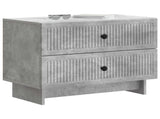 Bedside Cabinet with Drawer Concrete Grey 62 x 34.5 x 47.5 cm 893858
