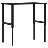 Workbench Dark Brown 100x60x cm Solid Wood Oak 3309699
