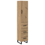 Highboard Artisan Oak 34.5 x 34 x 180 cm Engineered Wood 3415930