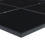 Garden Dining Set Black 3295039