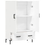 Highboard White 69.5x31x115 cm Engineered Wood 828236
