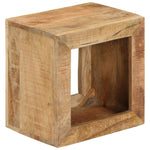 ZNTS Stool 40x30x40 cm Solid Wood Mango 337838