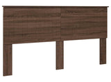 Bed Frame with Drawer Brown Oak 140 x 190 cm Engineer Wood 3411123