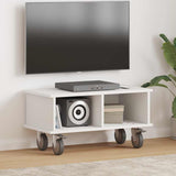 TV Stand White 68.5 x 35 x 35 cm Engineered Wood 891040