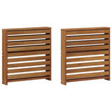 Armrests 2 pcs Brown 58.5 x 10 x 61 cm Engineered Wood 900522