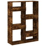 Bookcase Smoked Oak100x33x135 cm Engineered Wood 3309388