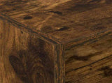 Record Cabinet Smoked Oak 78.5 x 35 x 45 cm Engineered Wood 891076