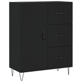 Sideboard Black 69.5x34x90 cm Engineered Wood 827909