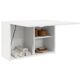 Bathroom Wall Cabinet White 60x25x40 cm Engineered Wood 860067