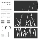 Garden Gate with Lock Black 85 x 125 cm Powder-coated steel 42015865