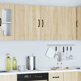 Kitchen Wall Cabinets 2 pcs Kalmar Sonoma Oak Engineered Wood 853564