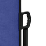 Retractable Side Awning Blue 180x1200 cm 4004836