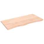 Table Top 100x50x2 cm Untreated Solid Wood Oak 3156302