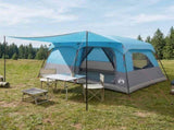 Family Tent Blue 420 x 305 x 200 cm Polyester and Steel 42028498