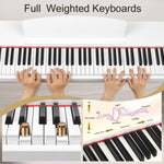 ZNTS GDP-203 88 Key Standard Full Weighted Keyboards Digital Piano with Metal Stand, 07597539