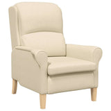 Armchair Cream 76 x 94 x 102 cm Fabric 42009846