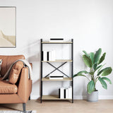 Bookshelf Sonoma Oak 60 x 30 x 120 cm Engineered Wood 868390
