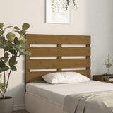 Headboard Honey Brown 100x3x80 cm Solid Wood Pine 821335
