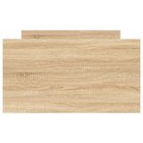 Bed Frame Sonoma oak Engineered wood Single Bed Frame 3207380