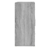 Sideboard Grey Sonoma 91x29.5x65 cm Engineered Wood 823348