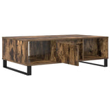 Coffee Table Smoked Oak 104x60x35 cm Engineered Wood 827097