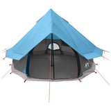 Tipi Tent with Roof Blue 250 x 250 cm Polyester and Steel 42028720