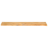 Table Top Live Edge 140x40x2.5 cm Solid Wood Mango 370447