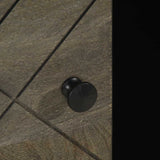 Coffee Table Black 100x54x40 cm Solid Wood Mango 4017696