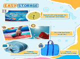 4 in 1 Kids Bouncy Castle Large Sailboat Style Inflatable House Slide Trampoline Water Pool Climbing T3398P348072