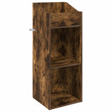 Record Cabinet Smoked Oak 36 x 36 x 95.5 cm Engineered Wood 8012830