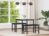 Dining Tables 60 x 60 x 75 cm METAL 892614