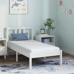 Mattress with Coconut Layer White 120 x 60 cm PU Foam 4106376